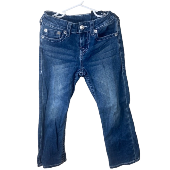 True Religion Jeans with white thread trim - Picture 1 of 2